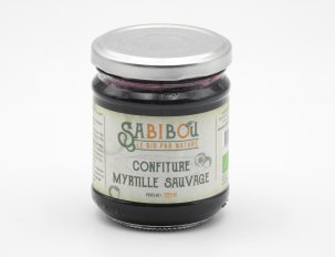 confiture de la hoube myrtille bio