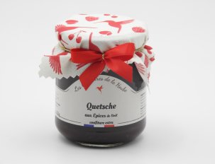 confiture de la hoube quetsche aux épices de Noel