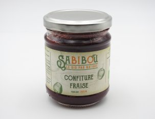 confiture de la hoube fraise bio