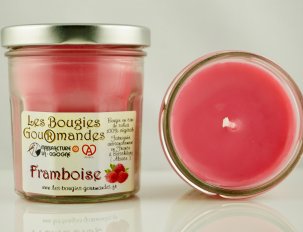 bougie framboise