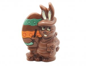 moulage chocolat au lait lapin picasso