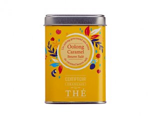 thé oolong caramel boite métal