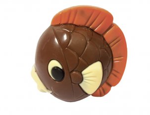 moulage chocolat au lait poisson clown