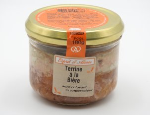 terrine artisanale à la bière