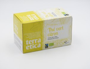 thé vert citron bio terra etica