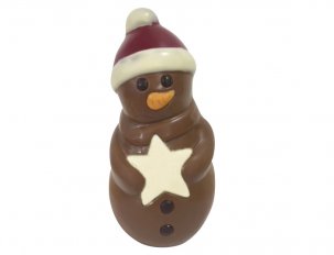 bonhomme de neige chocolat au lait