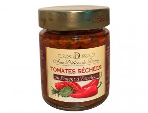 tomates séchées au piment d'espelette