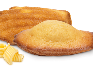 madeleines au beurre erté