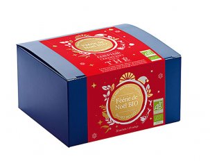 Coffret Métal Thés Féériques de Noël bio - 40 sachets