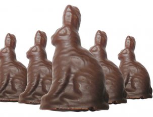 lapins gaufrettes pâques