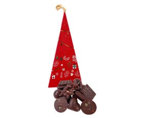 boite sapin chocolats noirs douceurs des rohan