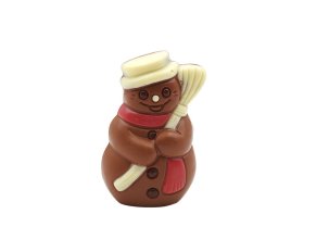 moulage bonhomme de neige chocolat lait