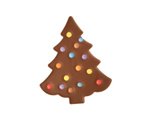 tablette chocolat lait sapin smarties