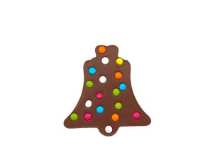 tablette chocolat au lait cloche confettis