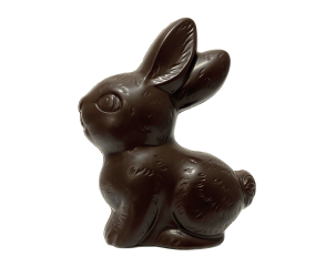 Moulage lapin noir sans lactose