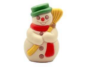 moulage bonhomme de neige chocolat blanc