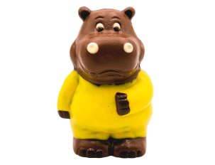 moulage chocolat lait hippopotame