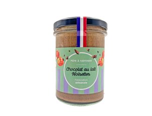 Pâte à tartiner chocolat lait noisette artisanale