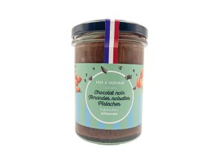 pâte à tartiner chocolat noir amandes noisettes pistaches