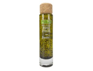 huile olive basilic