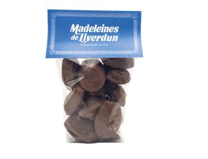 mini madeleines de Liverdun enrobées chocolat