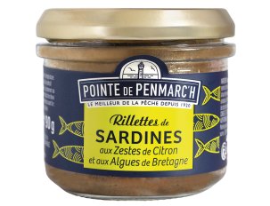 Rillettes de sardines citron et algues